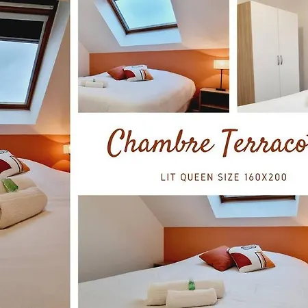 *l'oasis Du Coeur De Ville*spacieux Et Moderne Apartament